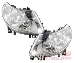 Headlight Kit Compatible with Fiat Ducato 250 11-14 with L & R Bulbs and H15