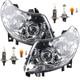 Headlight Kit Compatible With Fiat Ducato + Left & Right Bulbs 2006-2010