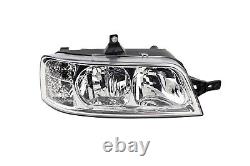 Headlight Kit Halogen Suitable for Fiat Ducato 244 04/02- H7 H1 + Fog +