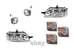 Headlight Kit + Osram Night Breaker Laser Compatible with Fiat Ducato 244 04/02