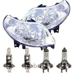Headlight Kit for Fiat Ducato Year Prod. 01/06-09/10 Incl. H7+H1 Bulbs