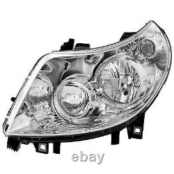 Headlight Kit for Fiat Ducato Year Prod. 01/06-09/10 Incl. H7+H1 Bulbs