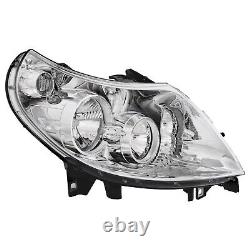 Headlight Kit for Fiat Ducato Year Prod. 01/06-09/10 Incl. H7+H1 Bulbs