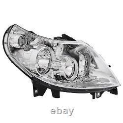 Headlight Kit for Fiat Ducato Year of Manufacture 01/06-09/10 Including H7+H1 Lamps