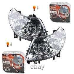 Headlight + Osram Night Breaker Laser Compatible With Fiat Ducato L R 2006-2010
