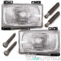 Headlights H4 Left Right Kit Compatible For Fiat Ducato Peugeot J5 From From