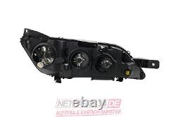 Headlights Kit Halogen Suitable for Fiat Ducato 250 14- Chrome LED Tfl Lin. Right