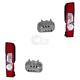 Headlights Kit For Fiat Ducato Year Of Manufacture 01/06- With Lamp Holders