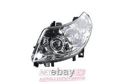Headlights Lot H7/h1 Left And Right Compatible With Fiat Ducato Since 04/06-12/