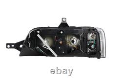 Headlights Suitable for Fiat Ducato 244 02- with H7 H1 Left Right + Motor