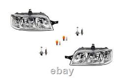 Headlights Suitable for Fiat Ducato 244 04/02- Left Right + Servomotor