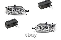 Headlights Suitable for Fiat Ducato 244 04/2002- Left Right Including Servomotor