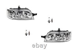 Headlights Suitable for Fiat Ducato 244 04/2002- With H7 H1 Left and Right Kit