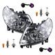 Headlights Suitable For Fiat Ducato Kit Left & Right & Bulb & Adapter