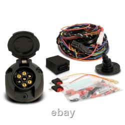 Hitch for Fiat Ducato Flatbed 02- Swan Neck + Wiring Harness and 7 Pins + Kit