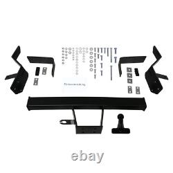 Hitch for Fiat Ducato Flatbed 11- Swan Neck Oris + Wiring Kit 7 Pin.