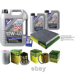 Inspection Kit Filter Liqui Moly Oil 7l 10w-40 For Fiat Ducato