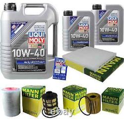 Inspection Kit Filter Liqui Moly Oil 7l 10w-40 For Fiat Ducato