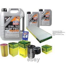 Inspection Kit Filter Liqui Moly Oil 7l 5w-30 For Fiat Ducato