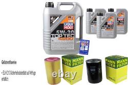 Inspection Kit Liqui Moly Oil 8L 5W-30 for Fiat Ducato