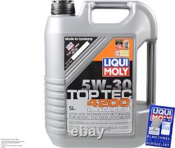 Inspection Kit Liqui Moly Oil 8L 5W-30 for Fiat Ducato