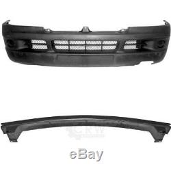 Kit Bumper Front Carrier Black + Amplification Ducato Boxer Jumper