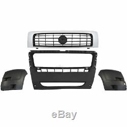 Kit Bumper Front Grille 3 Rooms Ducato Boxer Cavalier Year Mfr. 06-14