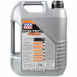 Kit Filter Of Inspection Liqui Huile Of Moly 10l 5w-30 For Fiat Ducato