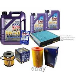 Kit Filter Of Inspection Liqui Huile Of Moly 7l 5w-40 For Fiat Ducato