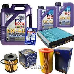 Kit Filter Of Inspection Liqui Huile Of Moly 7l 5w-40 For Fiat Ducato