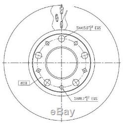 Kit Front Brake Discs From Pd139q 230,237,300 1,421,409 P1009v Bdm743820 V021 25080