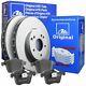 Kit Of Ate Front Brake Discs And Pads For Fiat Ducato