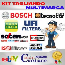 Kit Tagliando Olio + Filtri Fiat Ducato (230-244) 2.8jtd 94kw Dal 2005 Al 06.06