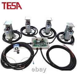 Kit of 4 electric jacks for Fiat Ducato X250/290 motorhomes from 2006-2015.