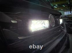 LED Triple-R 750 Grille Lamps + Support Kit for Fiat Ducato 2022 + Van