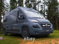 LED Triple-R 750 Grille Lamps + Support Kit for Fiat Ducato 2022 + Van