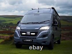 LED Triple-R 750 Grille Lamps + Support Kit for Fiat Ducato 2022 + Van