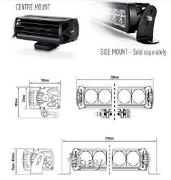 LED Triple-R 750 Grille Lamps + Support Kit for Fiat Ducato 2022 + Van