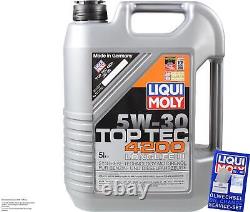 LIQUI MOLY 10L 5W-30 OIL FILTER INSPECTION KIT for Fiat Ducato