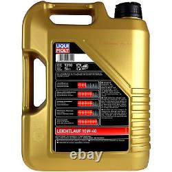 LIQUI MOLY Filter Inspection Kit 5L 10W-40 Oil for Fiat Ducato Bus 244