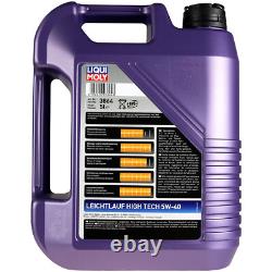 LIQUI MOLY OIL FILTER INSPECTION KIT 7L 5W-40 for Fiat Ducato