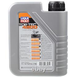 LIQUI MOLY OIL INSPECTION KIT FILTER 7L 5W-30 for Fiat Ducato Bus 250