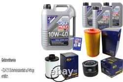 LIQUI MOLY Oil Filter Inspection Kit 8L 10W-40 for Fiat Ducato Bus 250 120