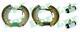 Lpr Drum Brake Kit Oek349 For Fiat Ducato Kasten (230l) 254mm