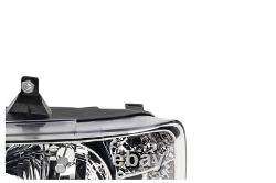 Left Right Front Headlight Suitable for Fiat Ducato 244 04/02- H7 H1 + Fog