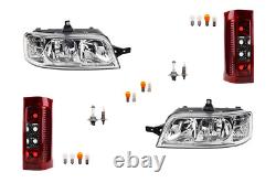 Left Right Rear Light Kit Compatible With Fiat Ducato 244 Leuchtmi