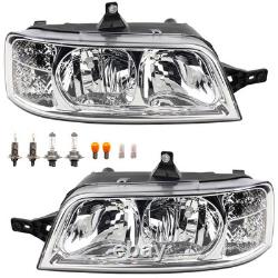 Left and Right Front Headlight Suitable for Citroën Jumper + All Bulbs