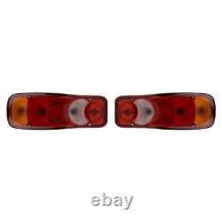 Left and Right Rear Light Kit Suitable for Fiat Ducato 250 251 + Bracket