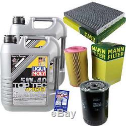 Liqui Moly 10l 5w-40 Oil + Mann-filter For Ducato Box 250 140 Natural