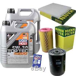 Liqui Moly 10l Toptec 4200 5w-30 Oil + Mann-filter For Fiat Ducato